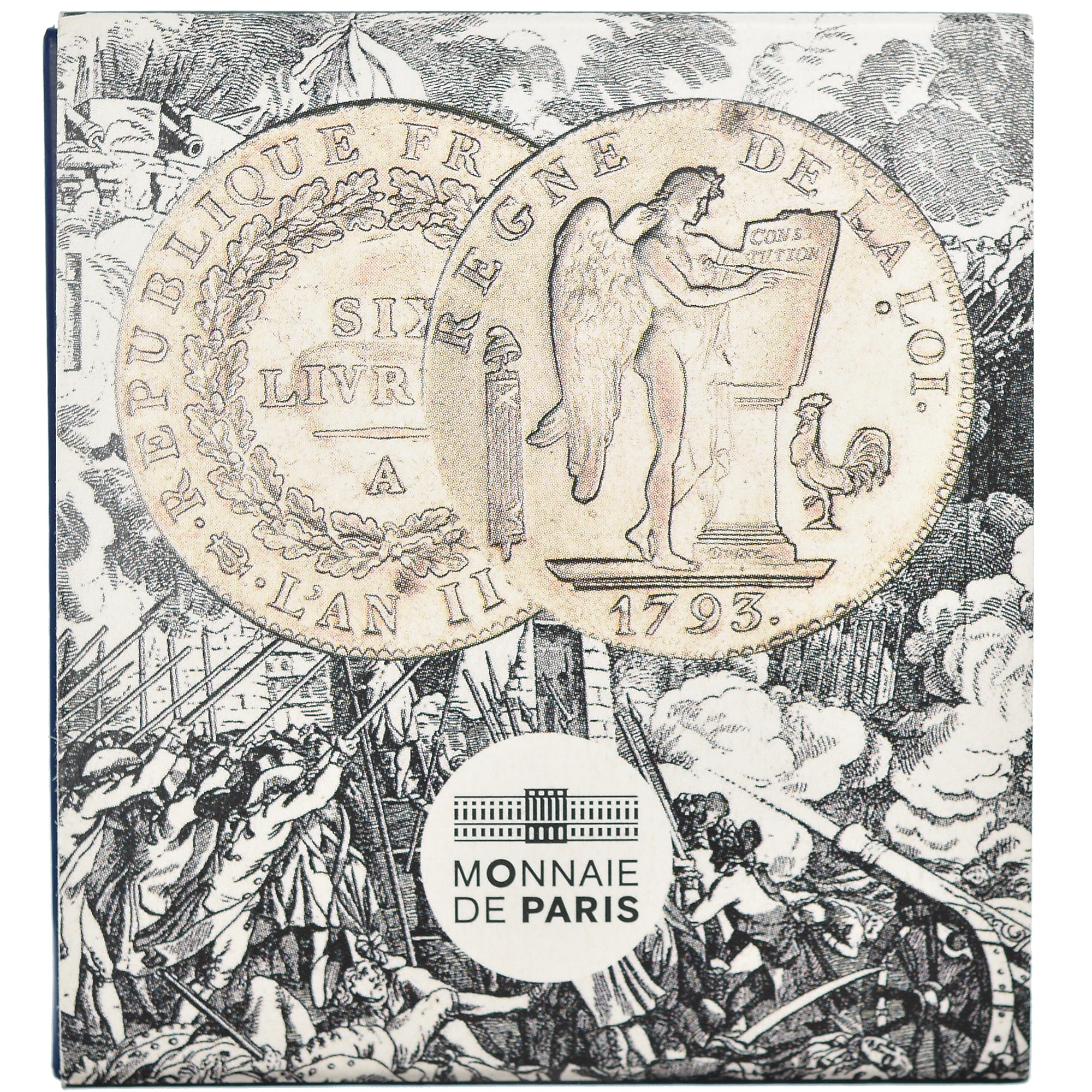 Francja, Monnaie de Paris, 10 Euro, Semeuse - Ecu de 6 Livres, 2018, Paris