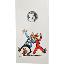Belgium, 5 Euro, 75 ans de Spirou, 2013, Proof, MS(65-70), Silver