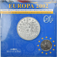 France, 1,5 Euro, Europa, 2002, Paris, FDC, Argent