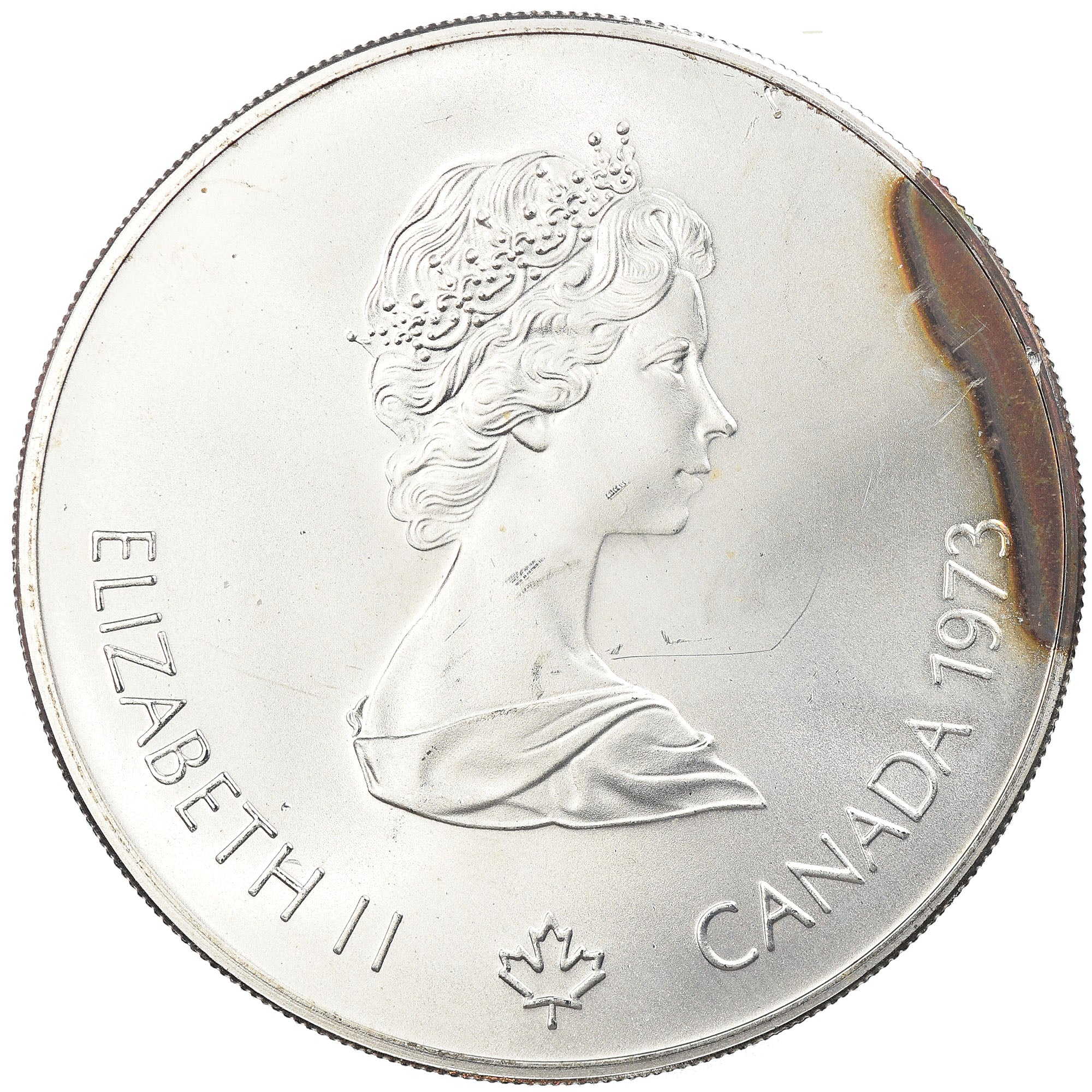 Coin, Canada, Elizabeth II, 5 Dollars, 1973, Royal Canadian Mint, Ottawa