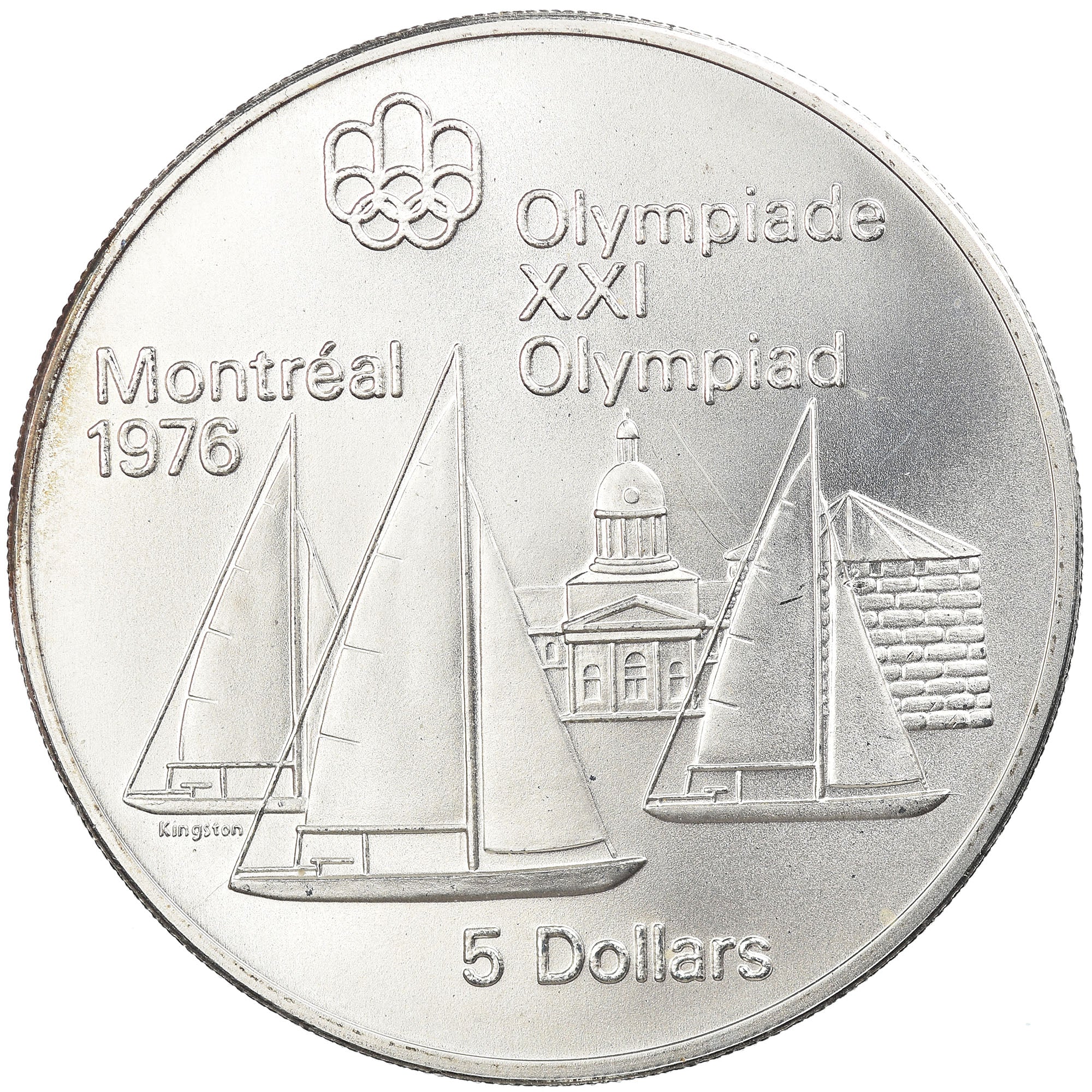 Coin, Canada, Elizabeth II, 5 Dollars, 1973, Royal Canadian Mint, Ottawa