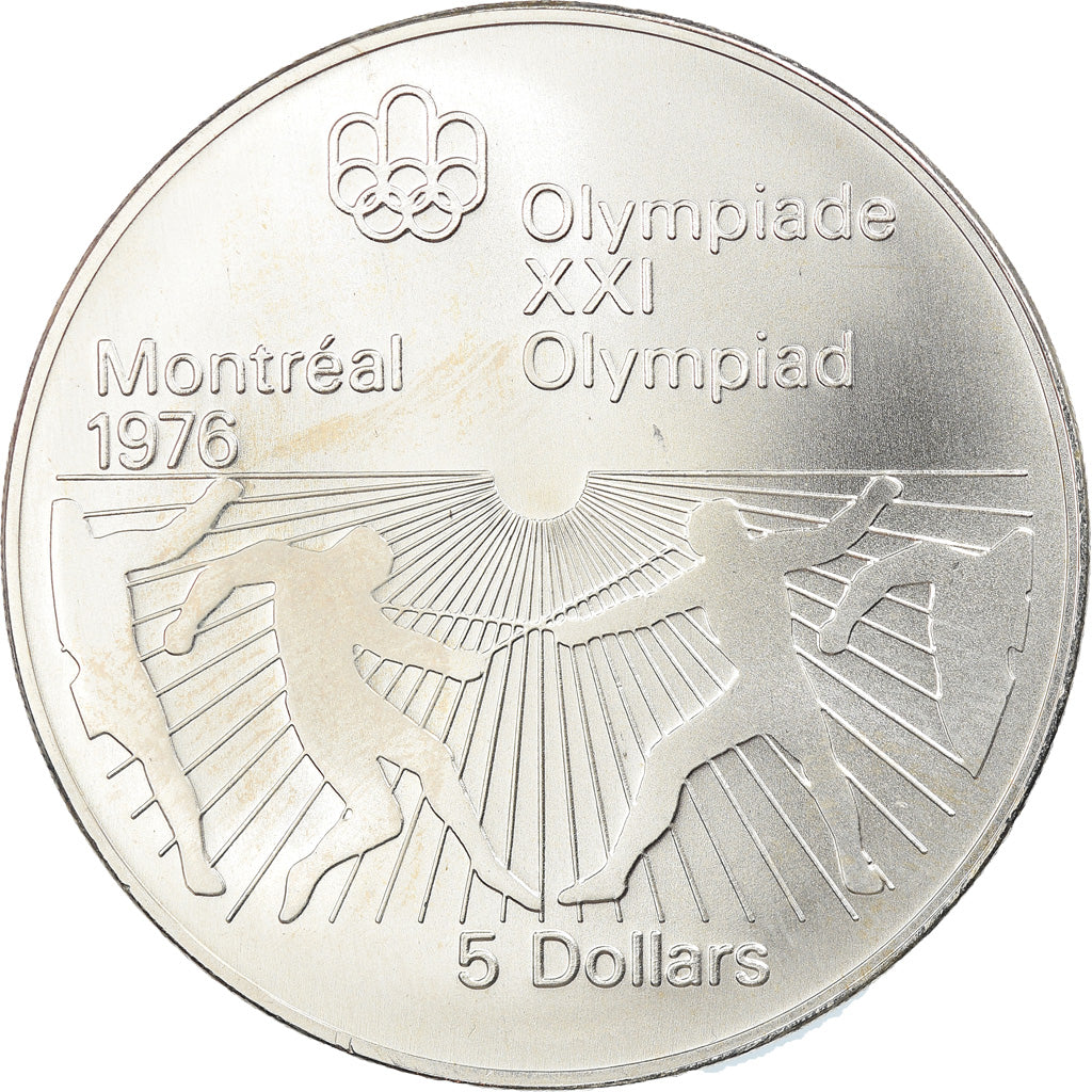 Coin, Canada, Elizabeth II, 5 Dollars, 1976, Royal Canadian Mint, Ottawa