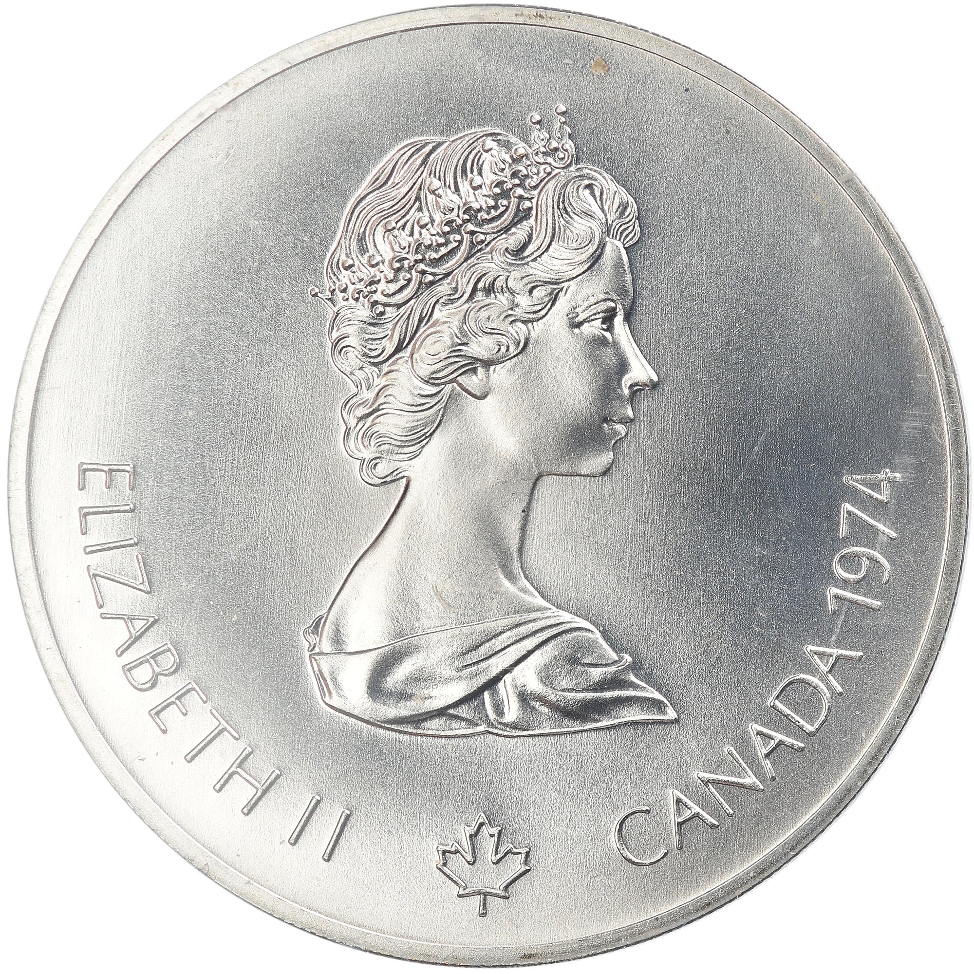 Coin, Canada, Elizabeth II, 5 Dollars, 1974, Royal Canadian Mint, Ottawa