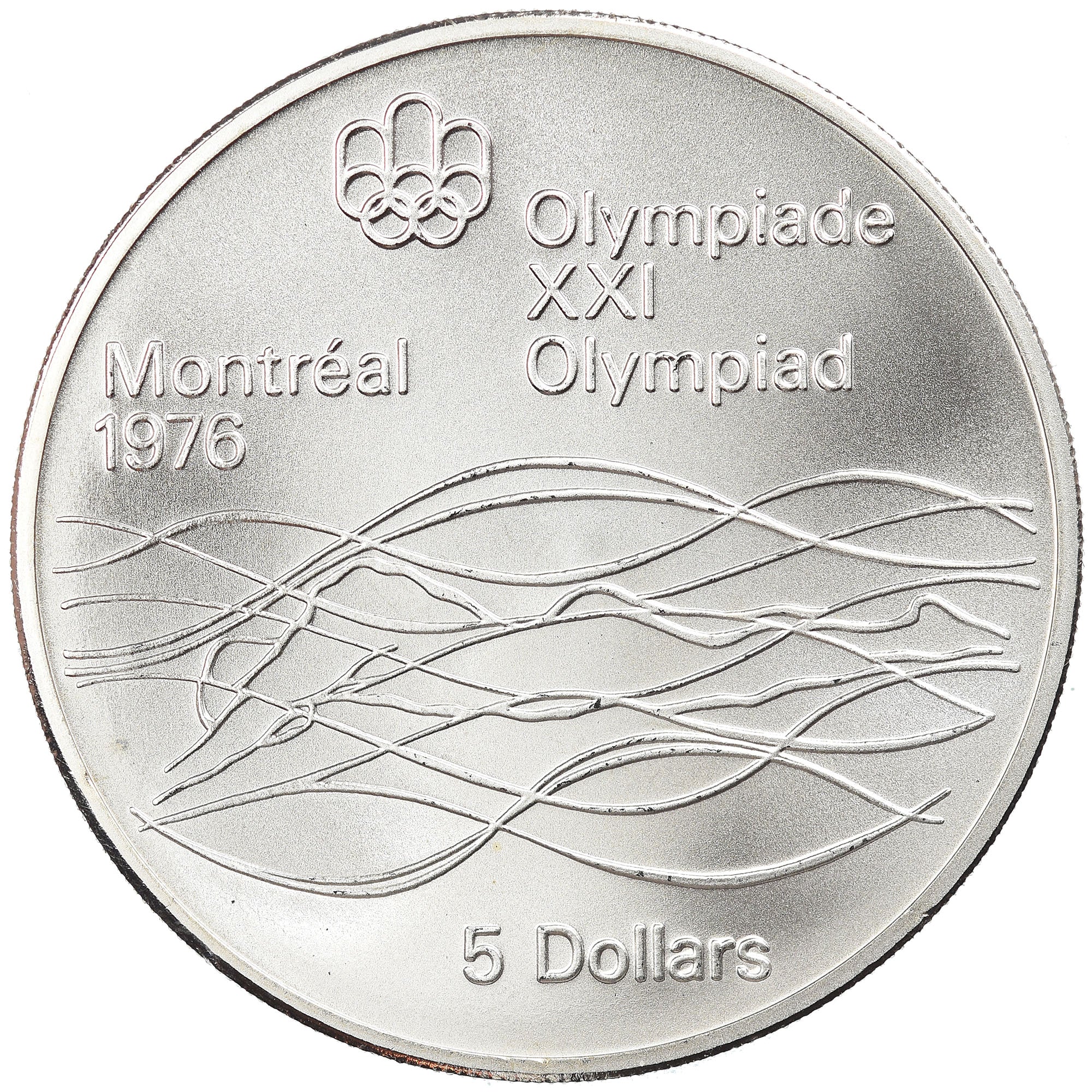 Coin, Canada, Elizabeth II, 5 Dollars, 1975, Royal Canadian Mint, Ottawa