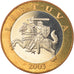 Coin, Lithuania, 2 Litai, 2003, Proof, MS(65-70), Bi-Metallic, KM:112