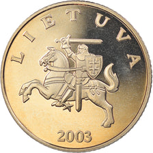 Coin, Lithuania, Litas, 2003, Proof, MS(65-70), Copper-nickel, KM:111