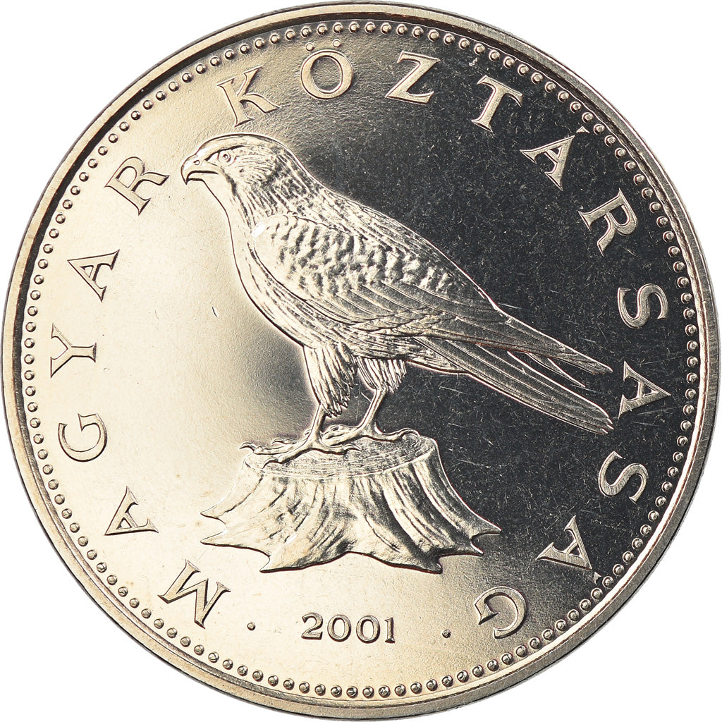 Moneta, Ungheria, 50 Forint, 2001, Budapest, FDC, Rame-nichel, KM:697