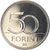 Coin, Hungary, 50 Forint, 2001, Budapest, MS(65-70), Copper-nickel, KM:697