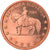 Slovenia, Euro Cent, 2004, unofficial private coin, FDC, Acciaio placcato rame