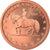 Eslovenia, 2 Euro Cent, 2004, unofficial private coin, FDC, Cobre chapado en