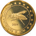 Slovenia, 20 Euro Cent, 2004, unofficial private coin, MS(65-70), Brass