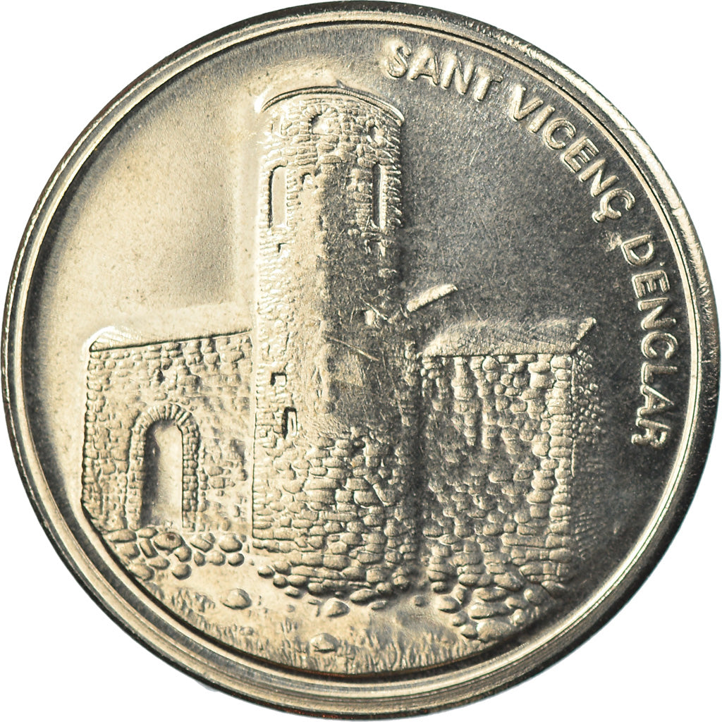 Munten, Andorra, 10 Centims, 2007, FDC, Copper-nickel, KM:248