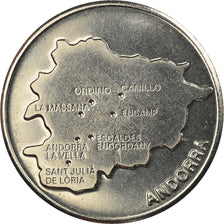 Moneda, Andorra, 50 Centims, 2007, FDC, Cobre - níquel, KM:250