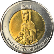 Coin, Andorra, Diner, 2007, MS(65-70), Bi-Metallic, KM:251