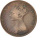 HONG KONG, Cent, 1877, KM #4.1, VF(20-25), Bronze, 27.8, 7.40