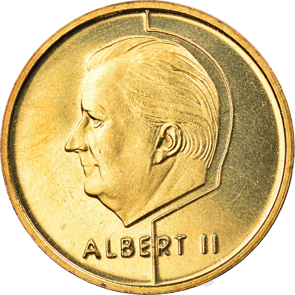 Coin, Belgium, Albert II, 5 Francs, 5 Frank, 1995, Brussels, Proof, MS(65-70)