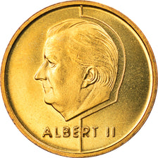 Coin, Belgium, Albert II, 5 Francs, 5 Frank, 1995, Brussels, Proof, MS(65-70)