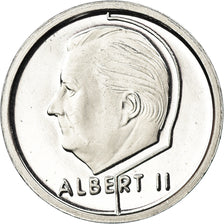 Coin, Belgium, Albert II, Franc, 1995, Brussels, Proof, MS(65-70), Nickel Plated