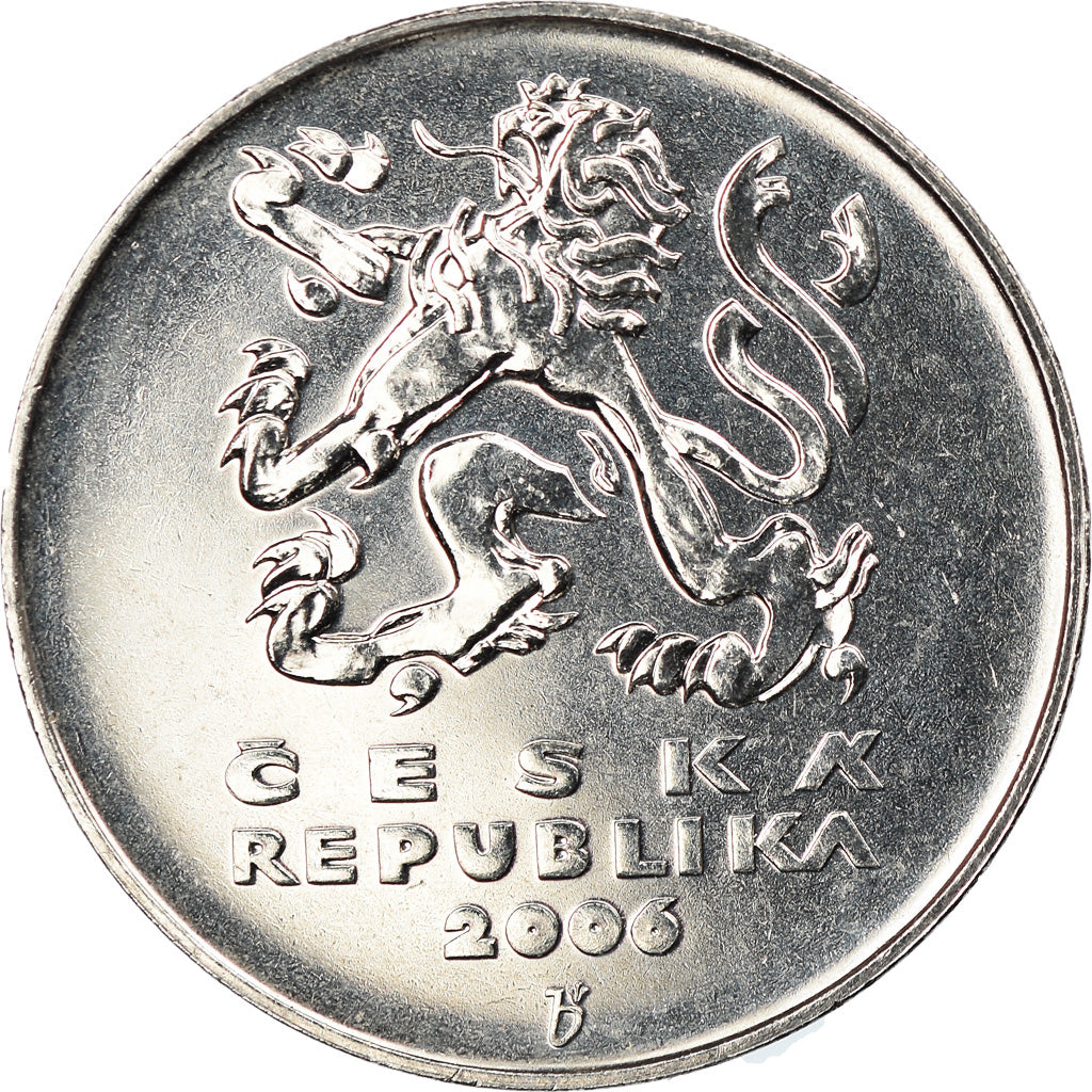 Monnaie, République Tchèque, 5 Korun, 2006, FDC, Nickel plated steel, KM:8