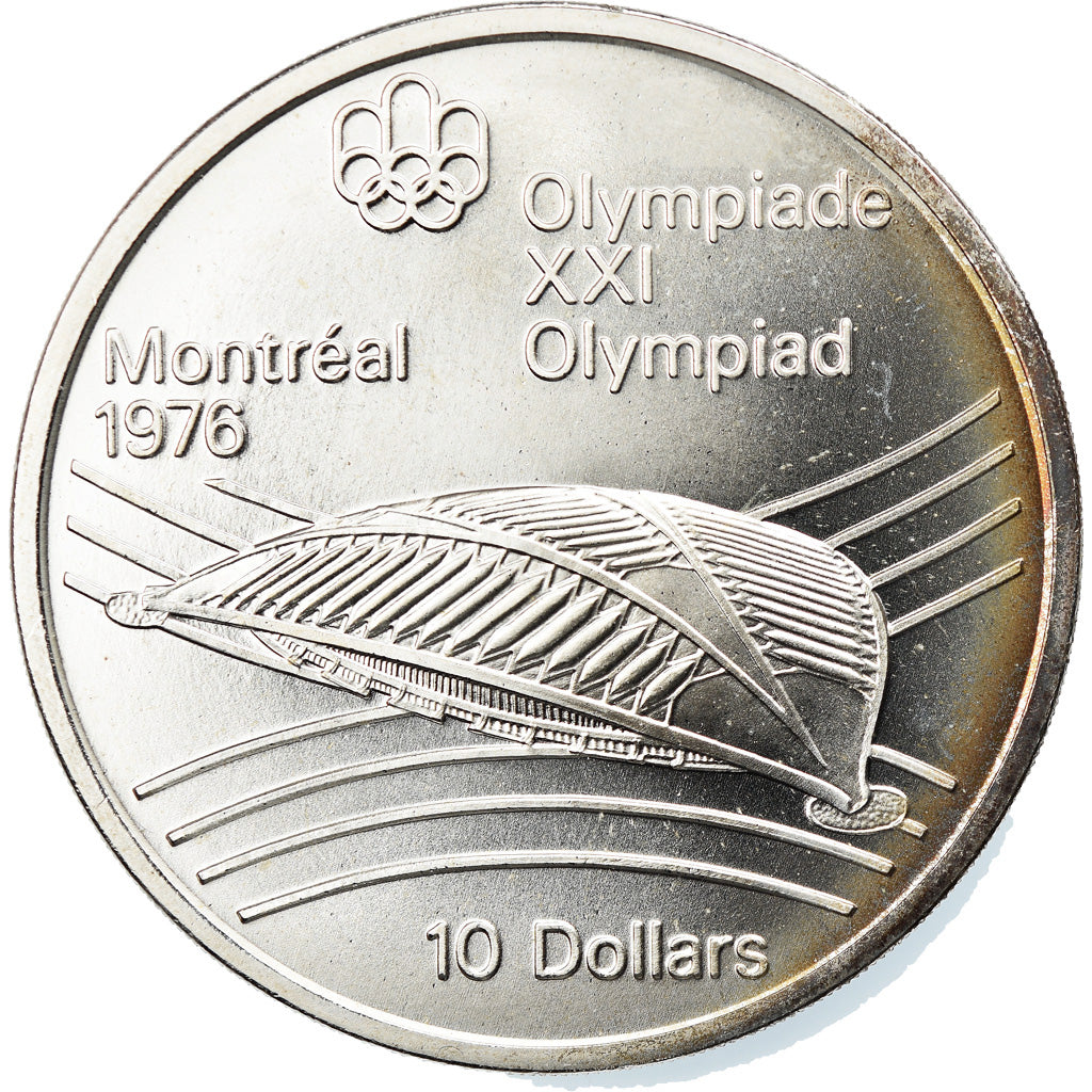 Coin, Canada, Elizabeth II, 10 Dollars, 1976, Royal Canadian Mint, Ottawa