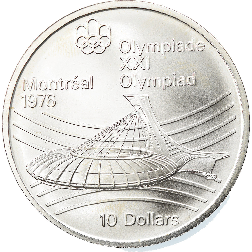 Coin, Canada, Elizabeth II, 10 Dollars, 1976, Royal Canadian Mint, Ottawa