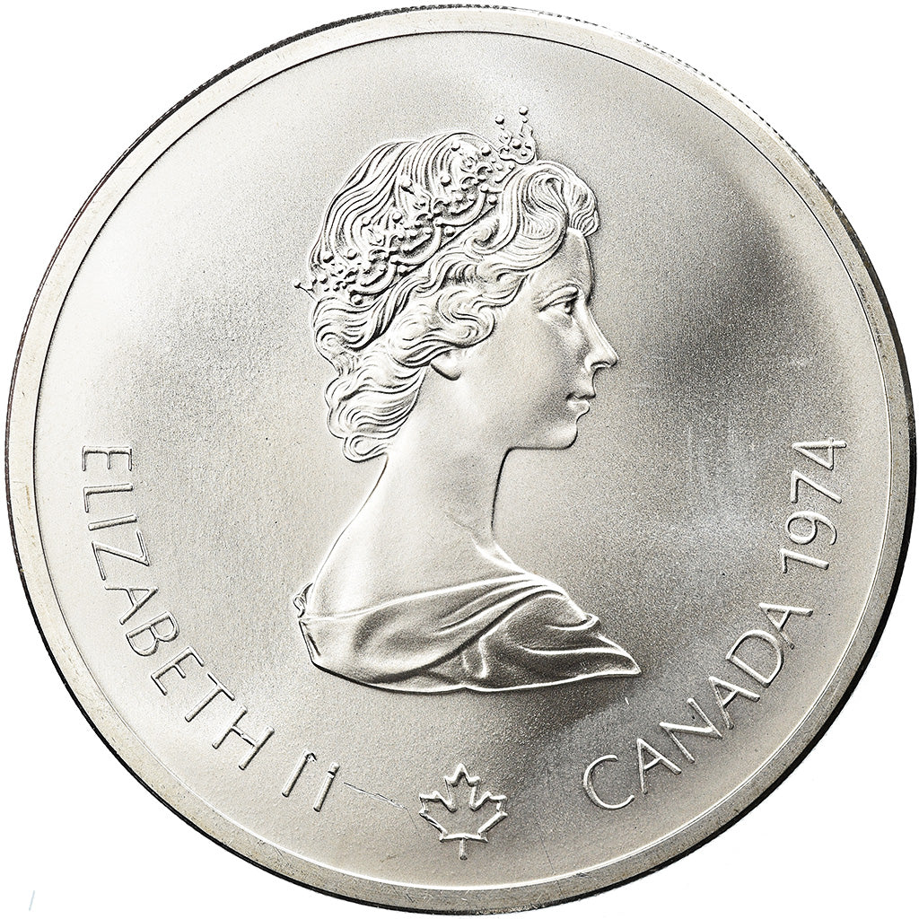 Moneta, Canada, Elizabeth II, 10 Dollars, 1974, Royal Canadian Mint, Ottawa