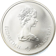 Moeda, Canadá, Elizabeth II, 10 Dollars, 1975, Royal Canadian Mint, Ottawa