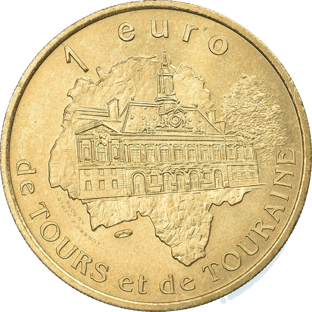 France, Euro, Euro des Villes, 1997, Tours et de Touraine - Richelieu, EF(40-45)