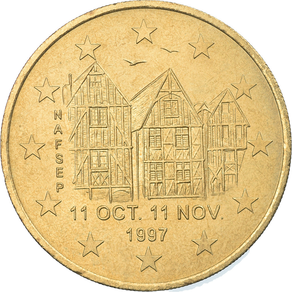 Francia, Euro, Euro des Villes, 1997, Tours et de Touraine, MBC, Sin