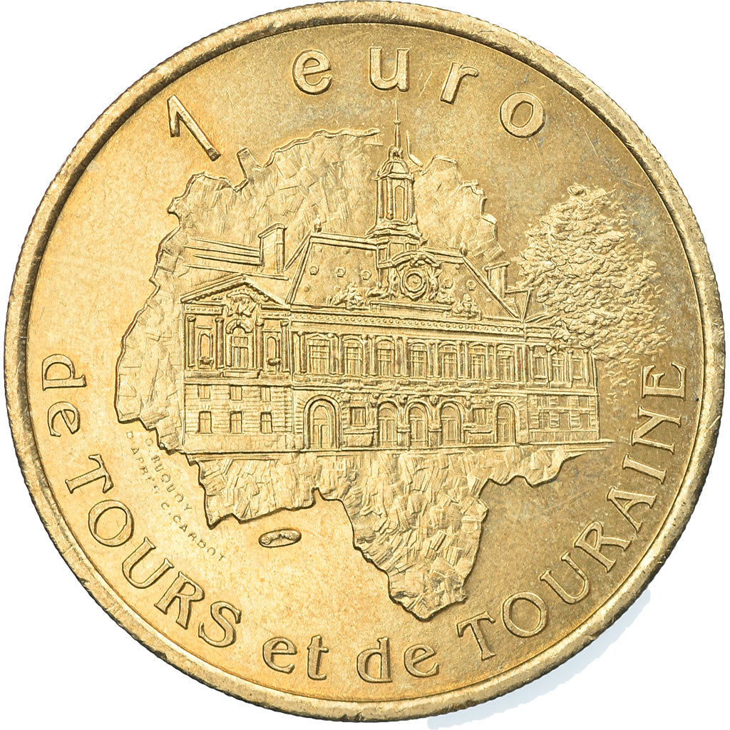 Francia, Euro, Euro des Villes, 1997, Tours et de Touraine, MBC, Sin