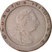 Coin, Great Britain, George III, 2 Pence, 1797, VF(20-25), Copper, KM:619