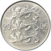Coin, Estonia, 20 Senti, 2006, no mint, MS(65-70), Nickel plated steel, KM:23a