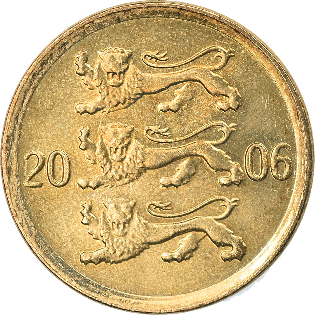 Monnaie, Estonia, 10 Senti, 2006, no mint, FDC, Aluminum-Bronze, KM:22