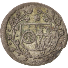 Coin, German States, MAINZ, Lothar Franz, Kreuzer, 1718, EF(40-45), Silver