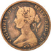 NOVA SCOTIA, Cent, 1864, Royal Canadian Mint, KM #8.2, VF(20-25), Bronze, 5.42