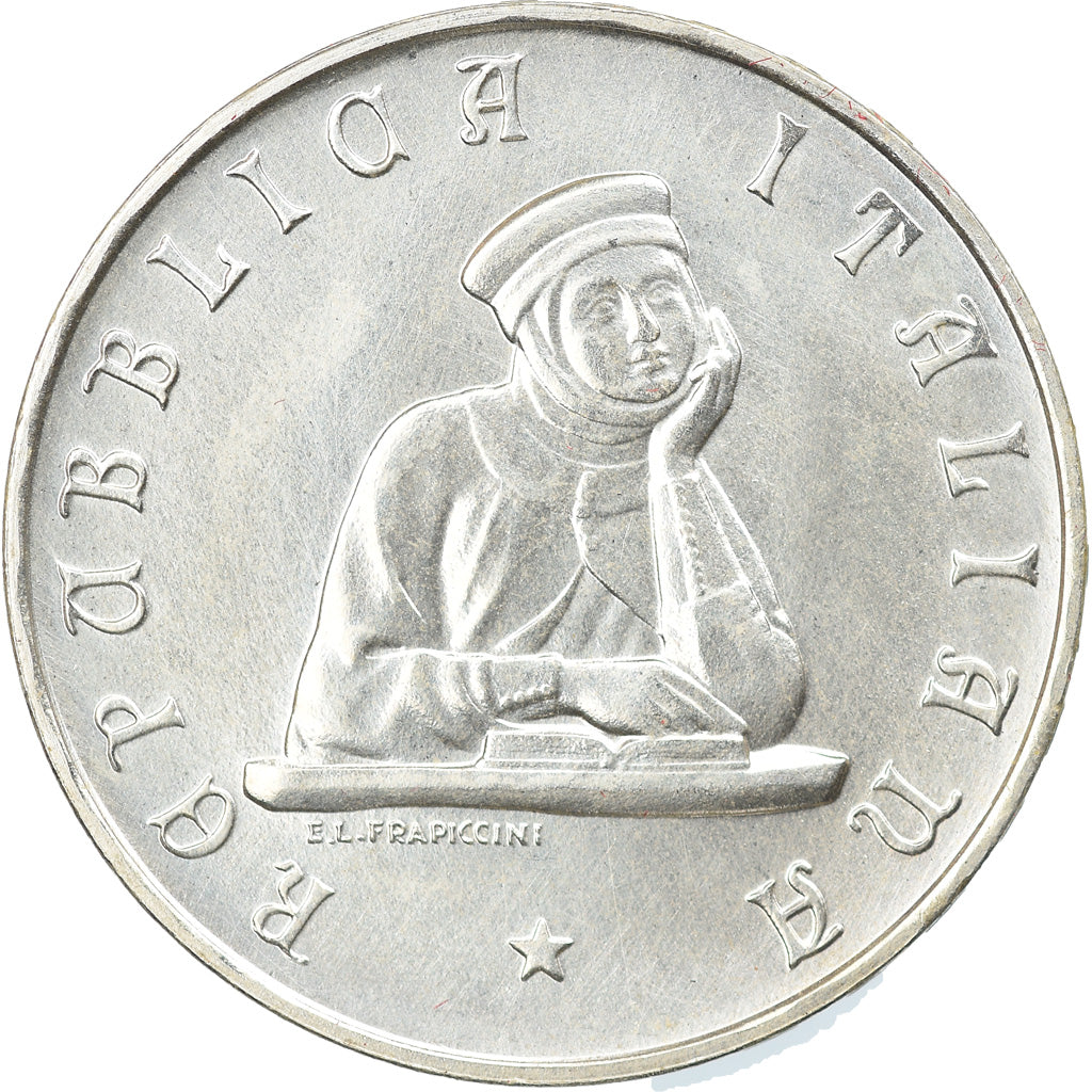 Coin, Italy, 500 Lire, 1988, Rome, MS(65-70), Silver, KM:129