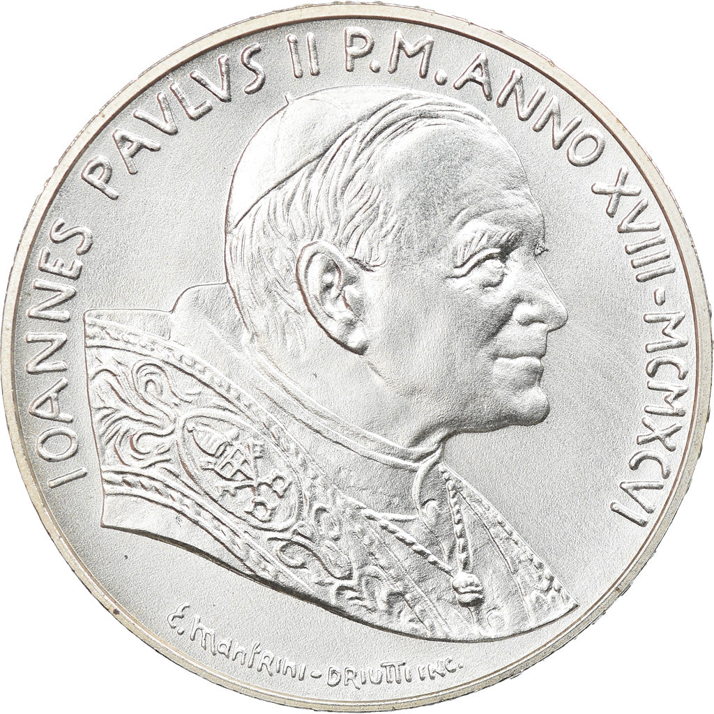 Moneta, CITTÀ DEL VATICANO, John Paul II, 500 Lire, 1996, Roma, FDC, Argento