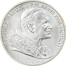Coin, VATICAN CITY, John Paul II, 500 Lire, 1996, Roma, MS(65-70), Silver