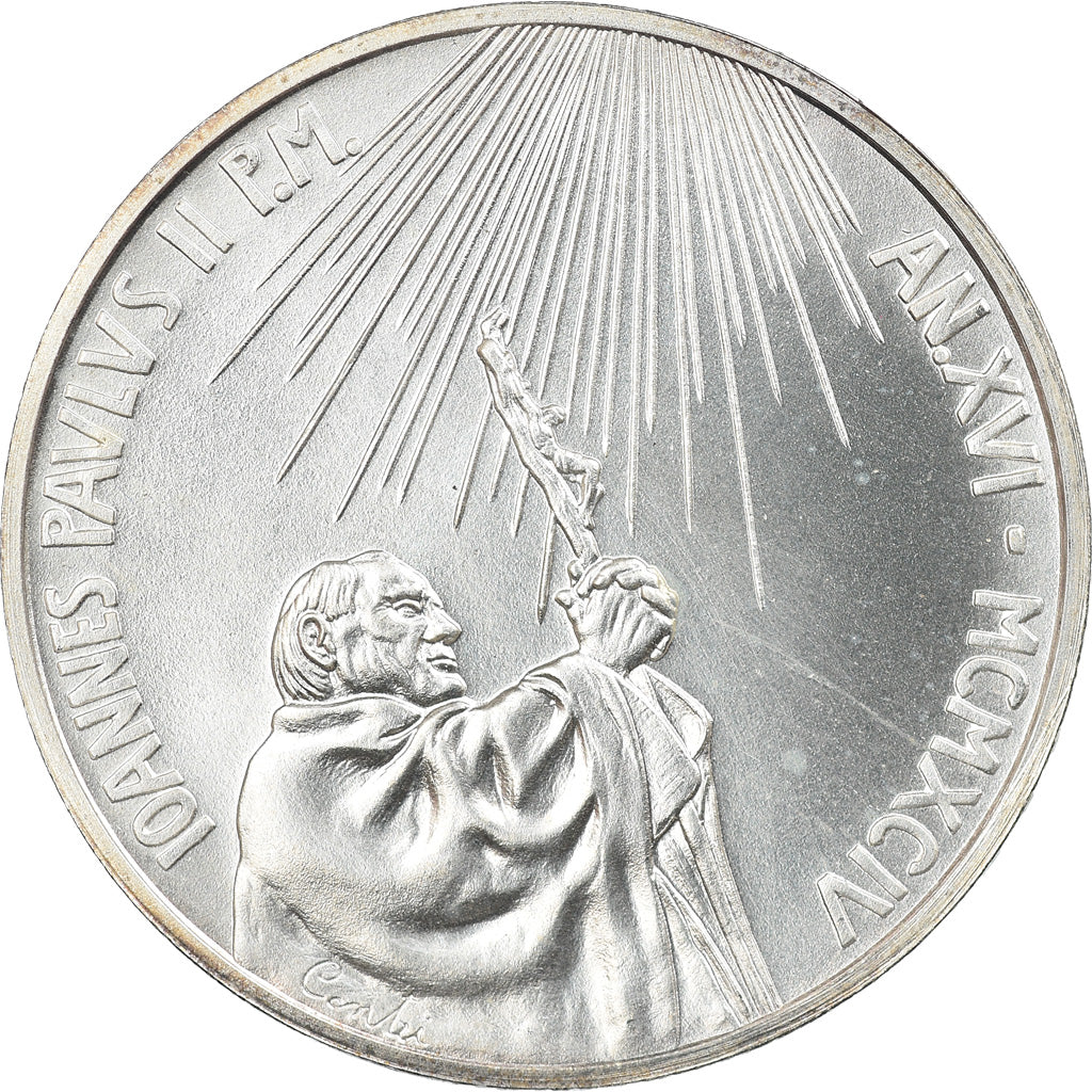 Monnaie, Cité du Vatican, John Paul II, 500 Lire, 1994, Roma, FDC, Argent