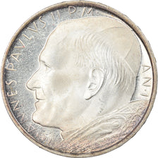 Monnaie, Cité du Vatican, John Paul II, 500 Lire, 1979, Roma, FDC, Argent