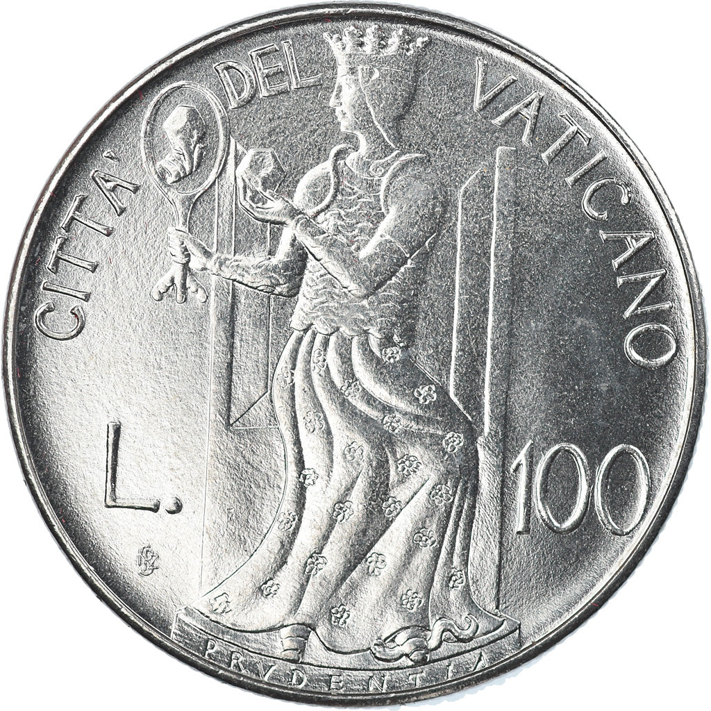 Moneda, CIUDAD DEL VATICANO, John Paul II, 100 Lire, 1979, Roma, FDC, Acero