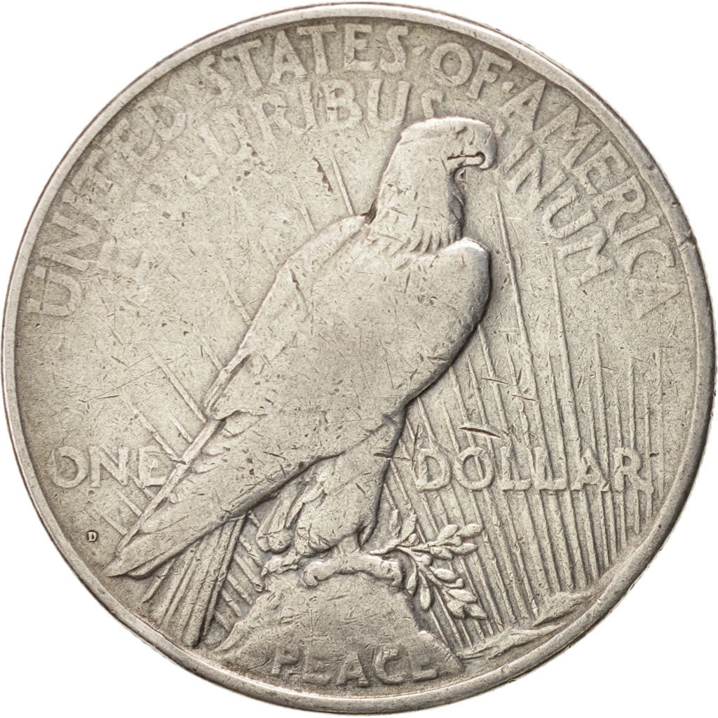 Coin, United States, Peace Dollar, Dollar, 1922, U.S. Mint, Denver, EF(40-45)