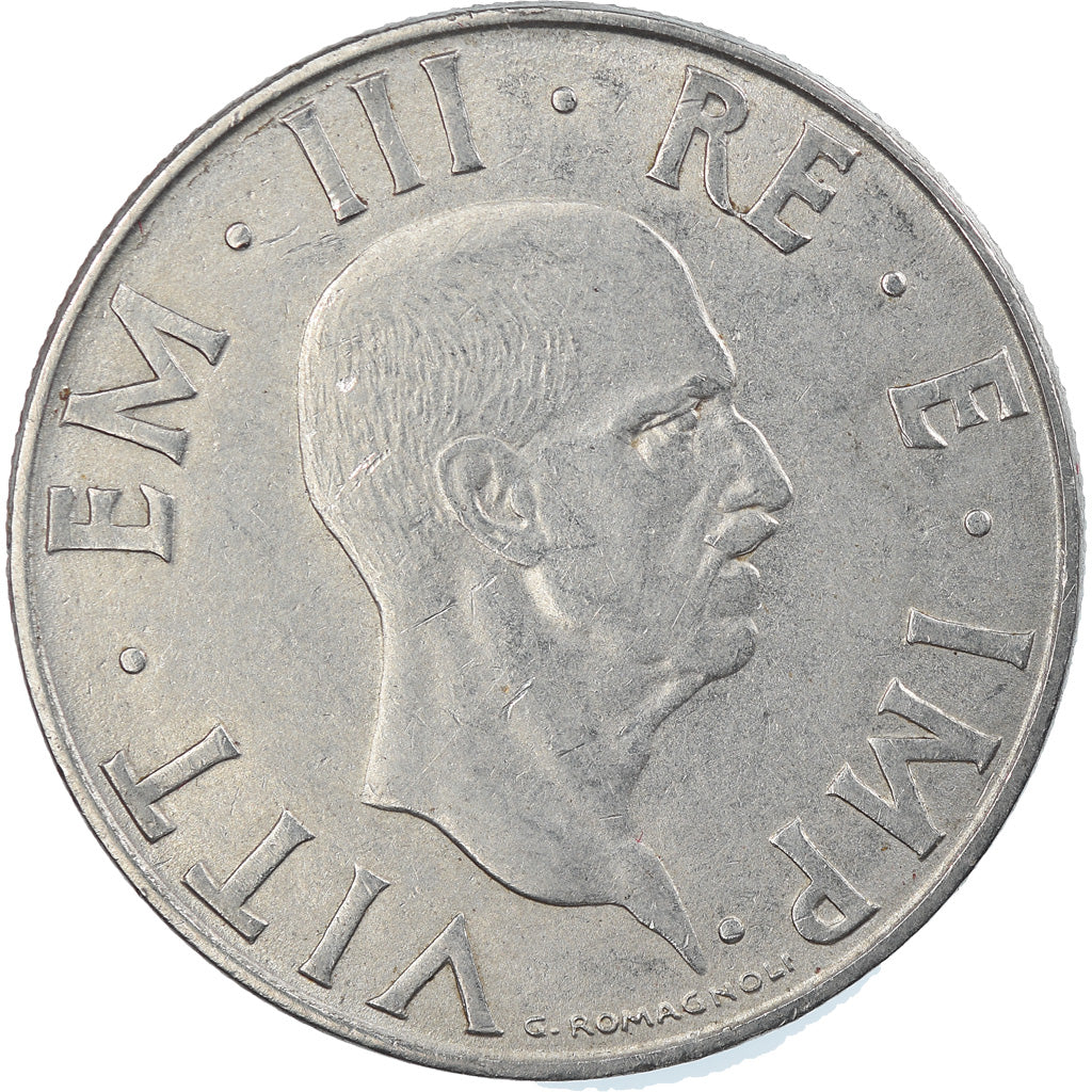 Moneta, Italia, Vittorio Emanuele III, 2 Lire, 1940, Rome, SPL-, Acciaio