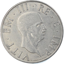 Moneta, Italia, Vittorio Emanuele III, 2 Lire, 1940, Rome, SPL-, Acciaio