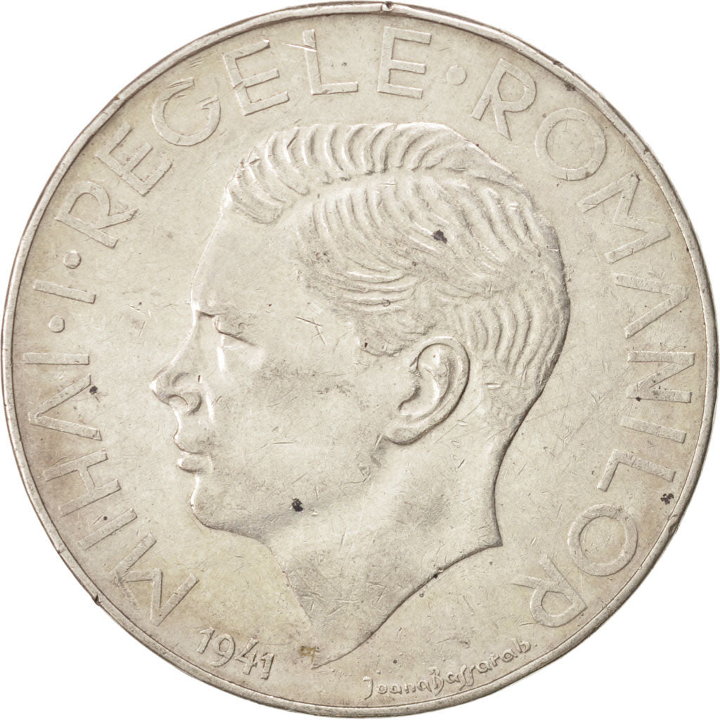 Coin, Romania, Mihai I, 500 Lei, 1941, EF(40-45), Silver, KM:60