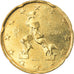 Italy, 20 Euro Cent, 2005, Rome, MS(65-70), Brass, KM:214