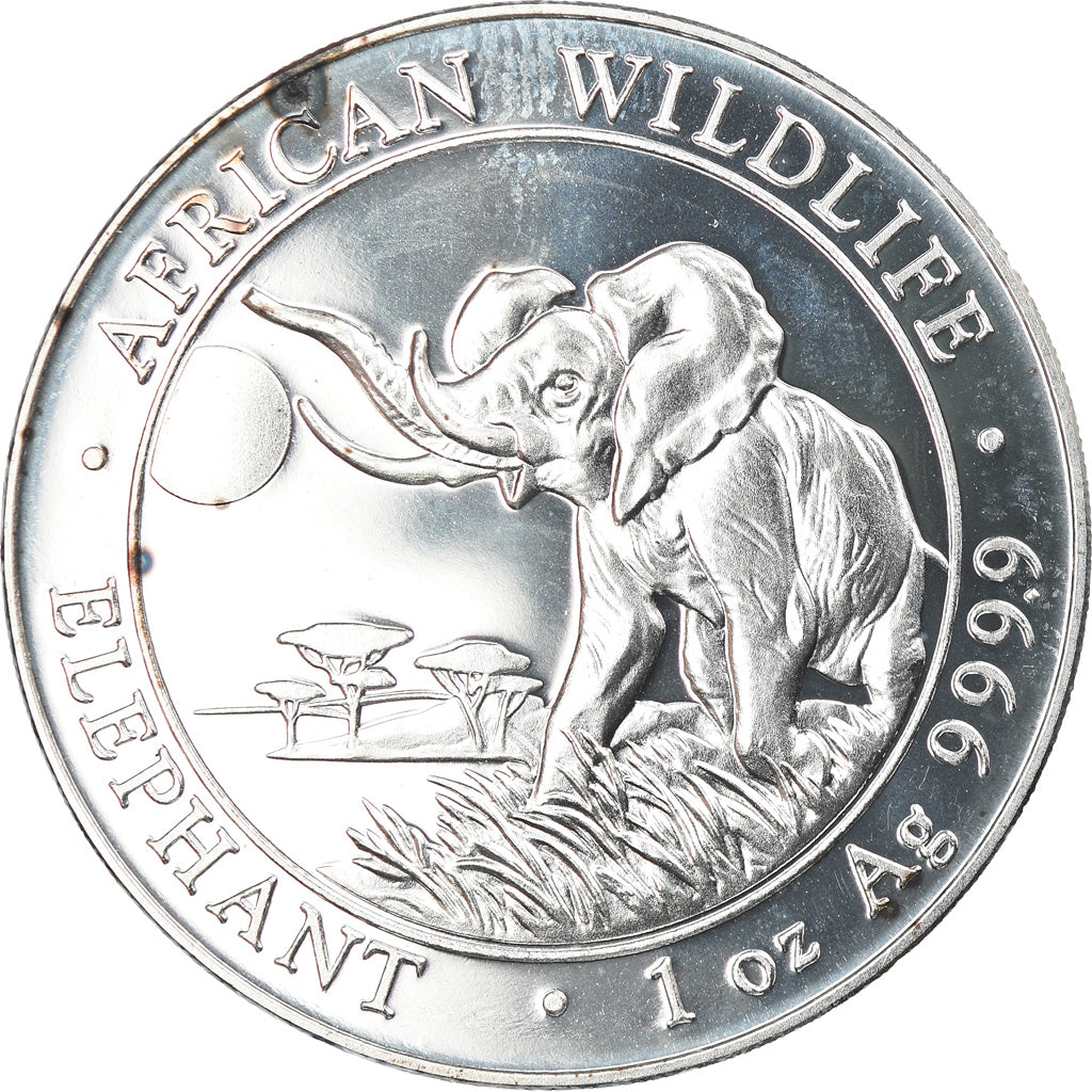Coin, Somalia, 100 Shillings, 2016, AU(55-58), Silver