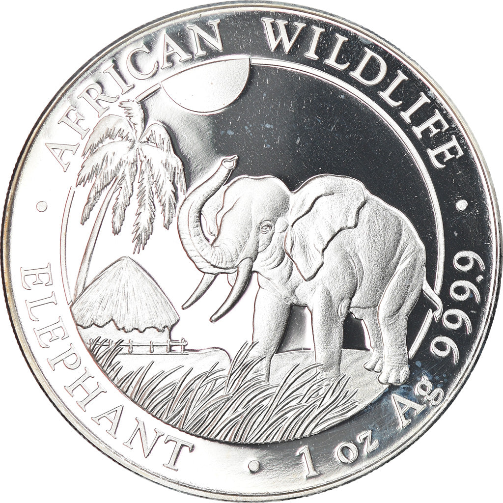 Coin, Somalia, 100 Shillings, 2017, MS(63), Silver