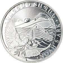 Coin, Armenia, Noah's Ark, 500 Dram, 2015, MS(60-62), Silver