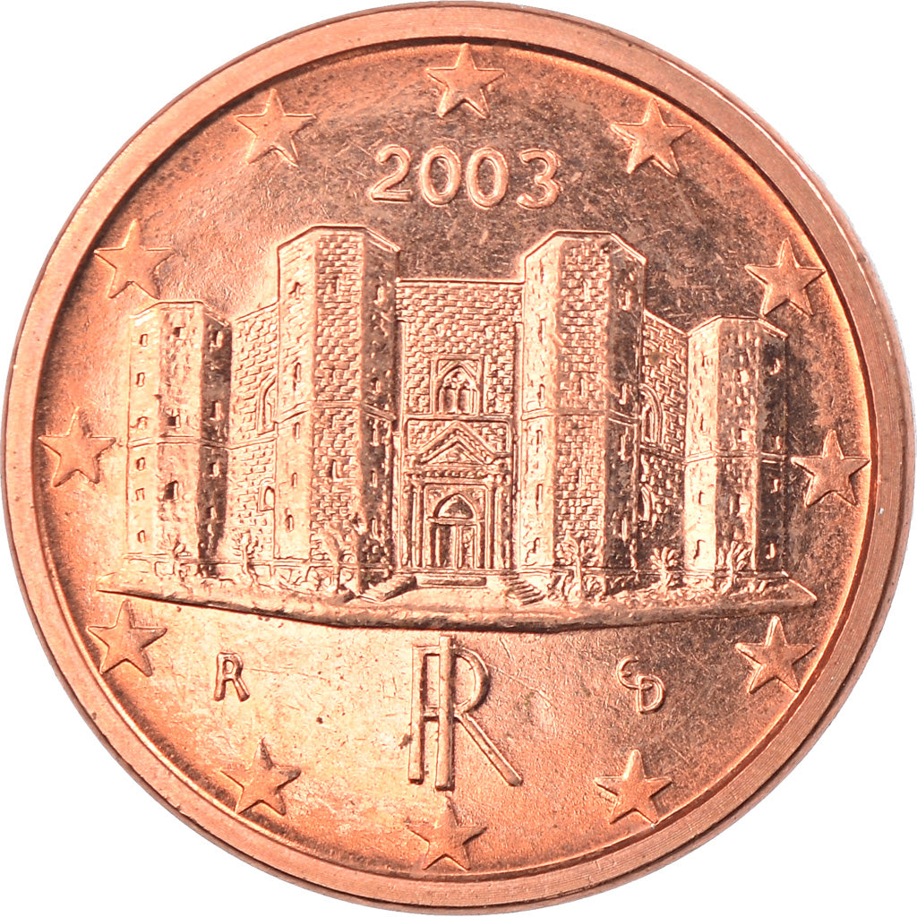 Italy, Euro Cent, 2003, Rome, MS(65-70), Copper Plated Steel, KM:210